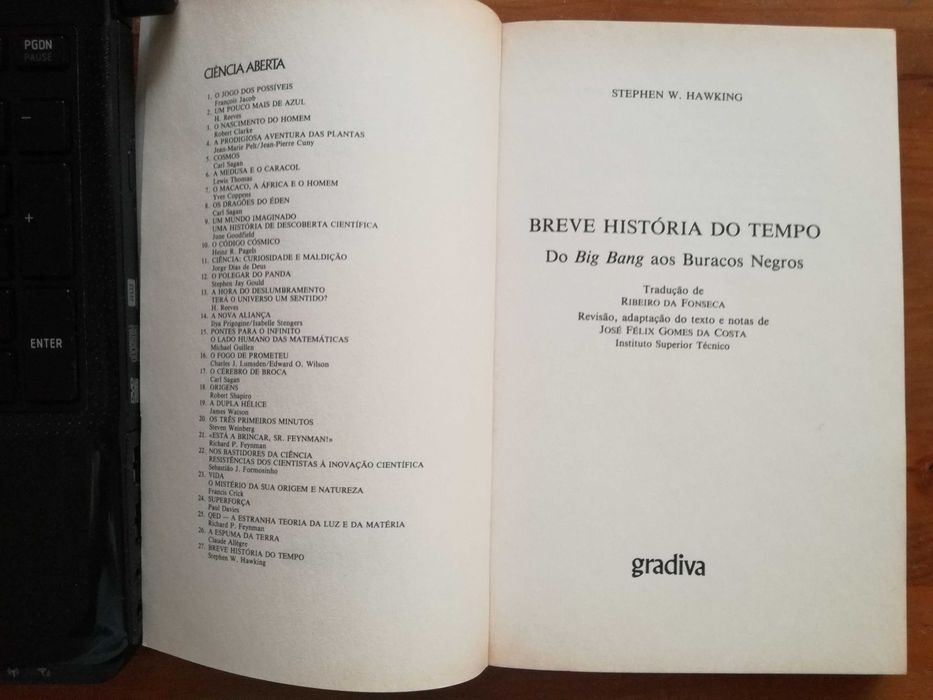 Stephen Hawking – Breve História do Tempo