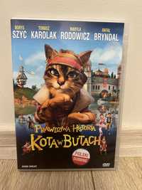 Prawdziwa historia Kota w Butach Film DVD
