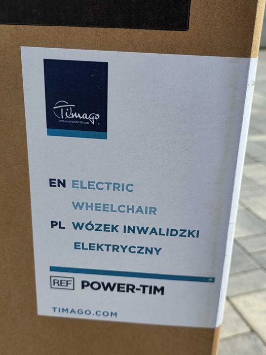 Wóżek inwalidzki elektryczny Power Tim Nowy Okazja