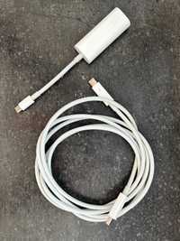 Adapter Thunderbolt A1790 + kabel, oryginał Apple