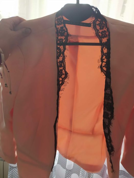 Pudrowa marynarka roz 44