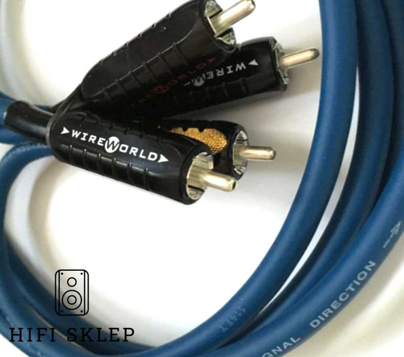 Wireworld OASIS 8 - Interkonekt stereo RCA - 3m /wyprzedaż !!!
