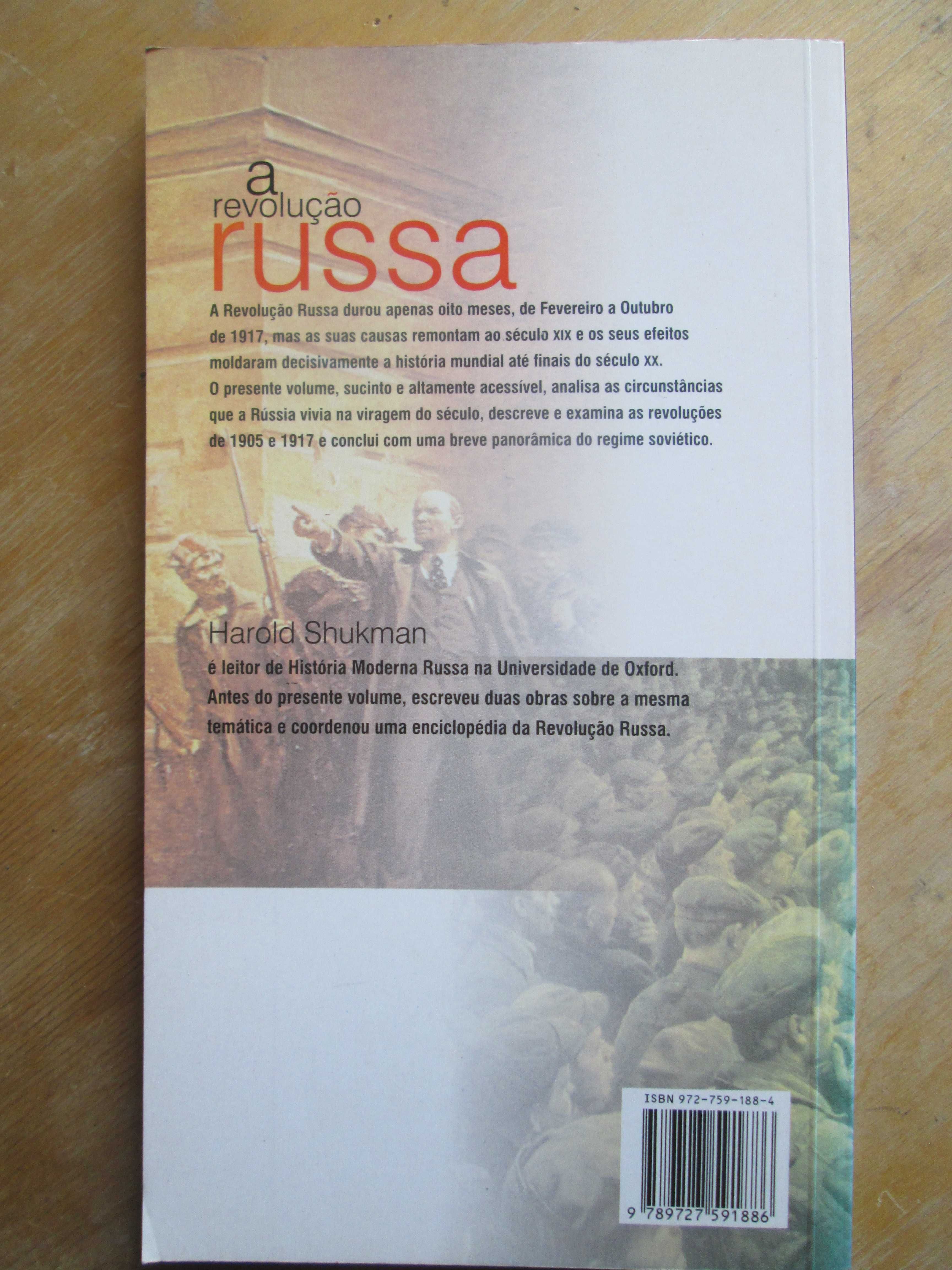 A Revolução Russa, de Harold Shukman