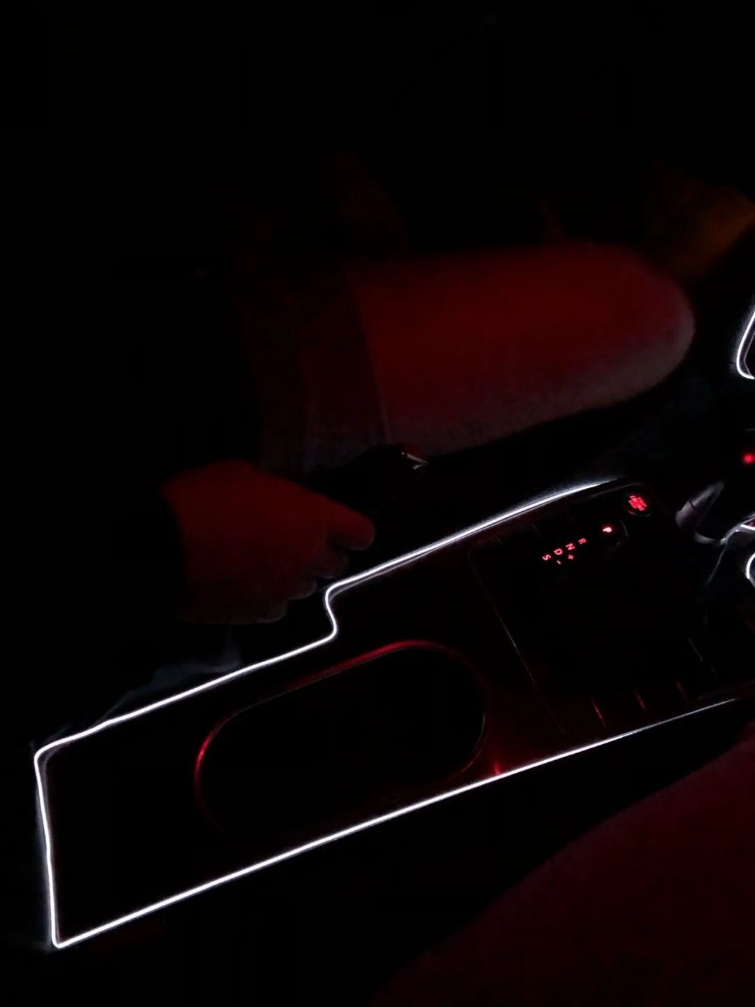 LED Неоновая подсветка для авто, Холодный неон, USB, 5 м