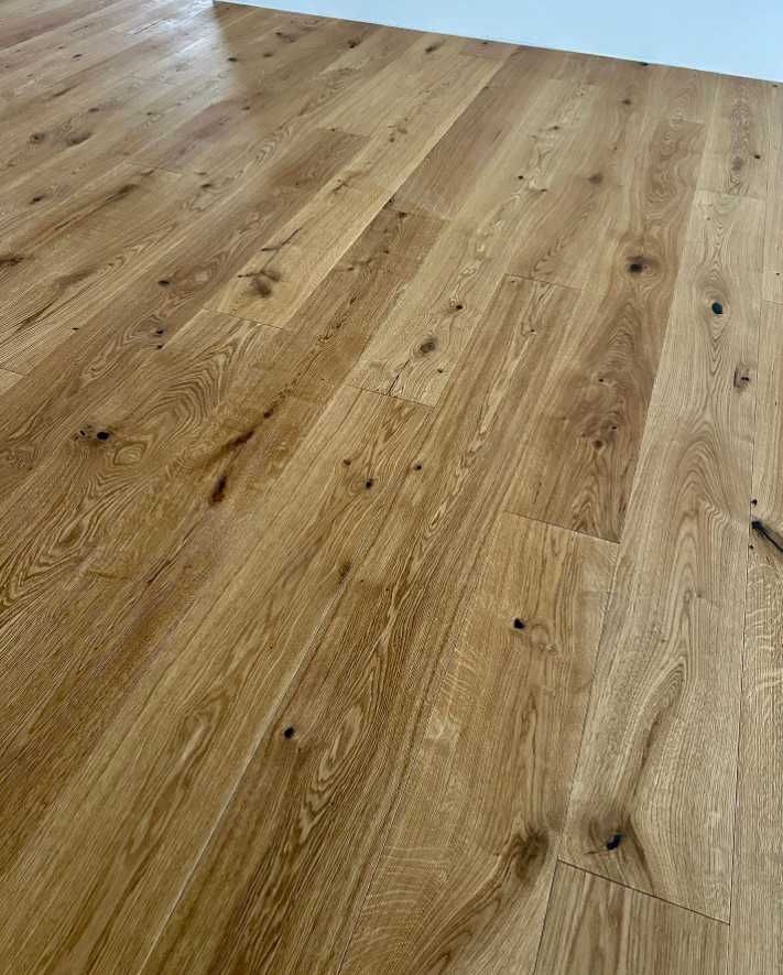 Deska dębowa 14x190x1900 Rustic Elegance Olej UV - Click 5G