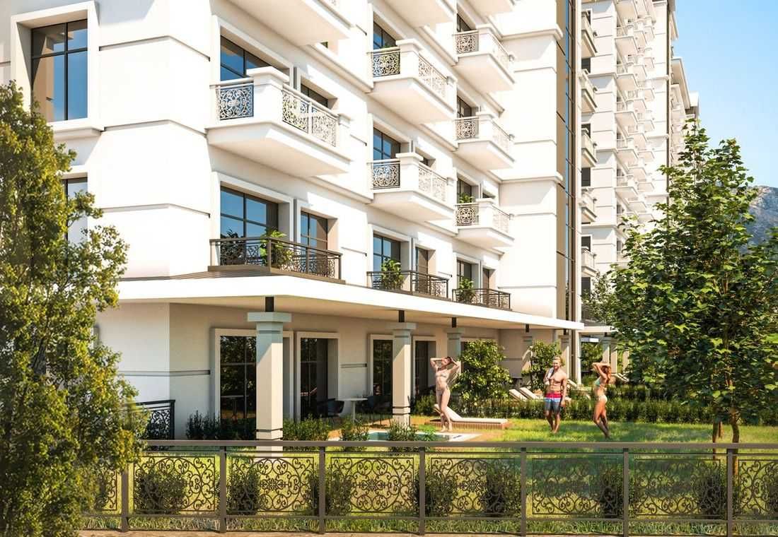 Квартира с панорамными видами в  новом ЖК, Махмутлар, Турция