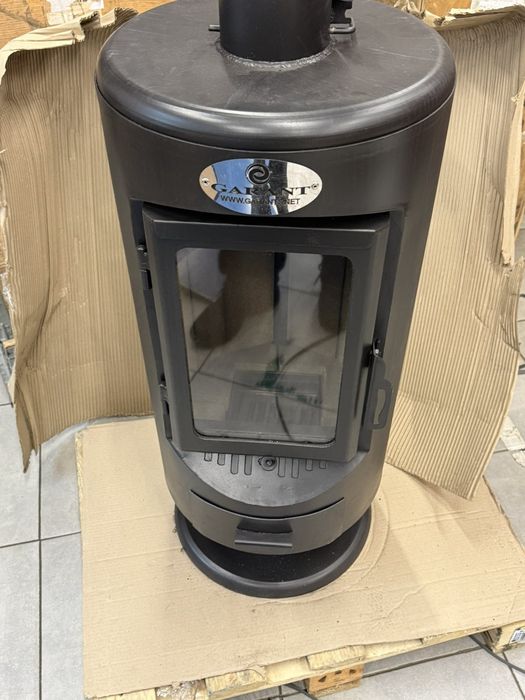 Піч камін буржуйка обігрівач GARANT 7.5 kw з малим склом!!!