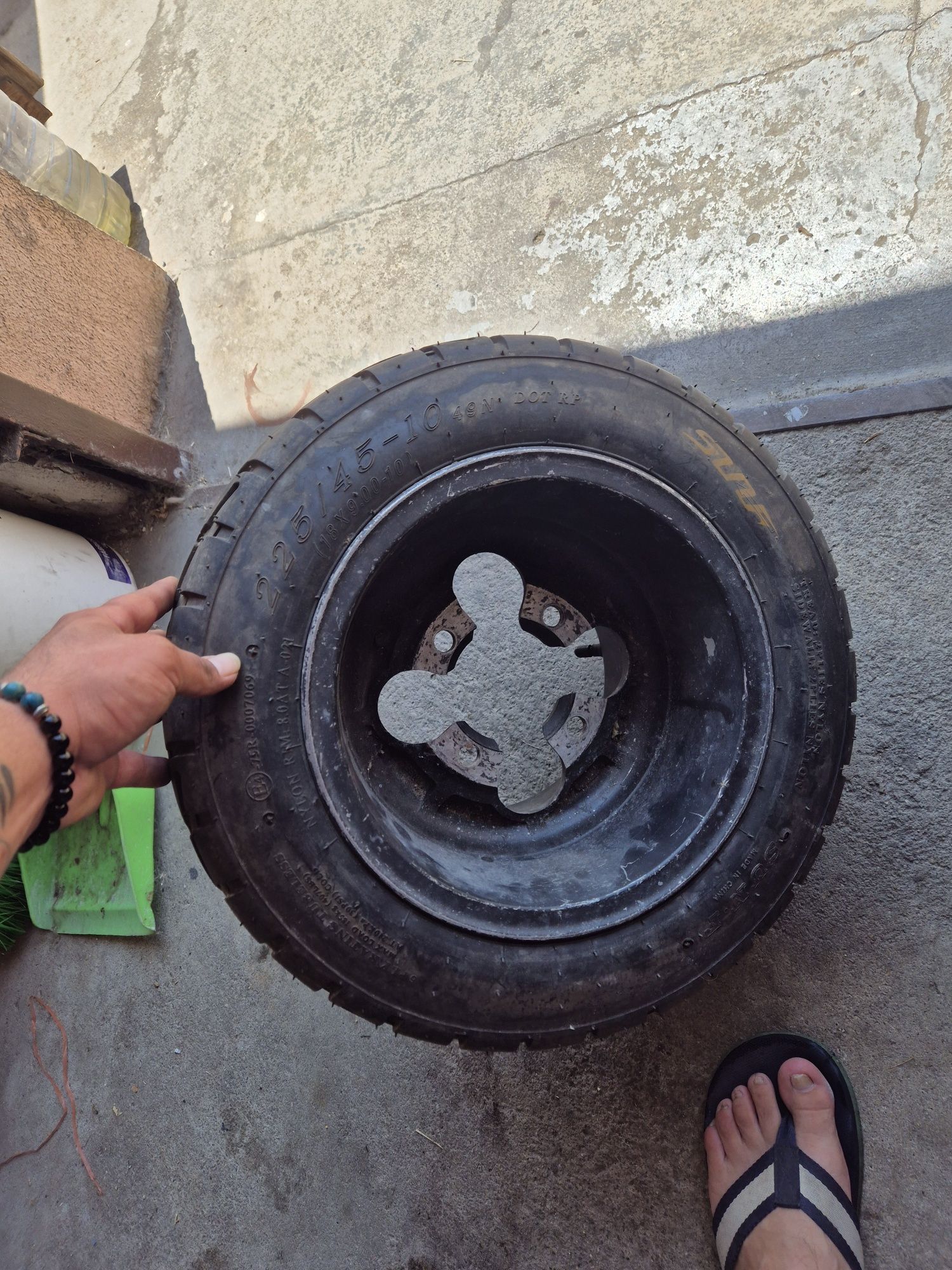 Jantes de moto 4 ltr