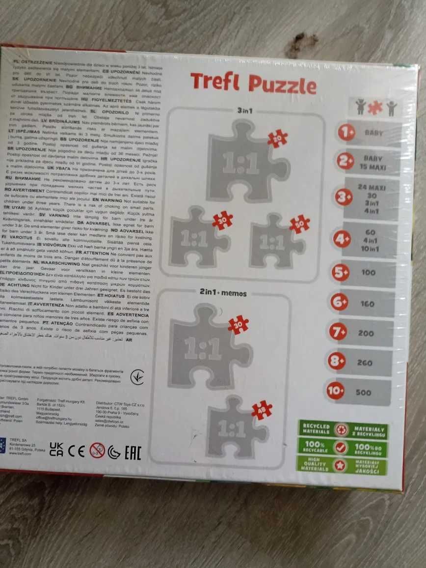 Sprzedam, Nowe puzzle zapakowane