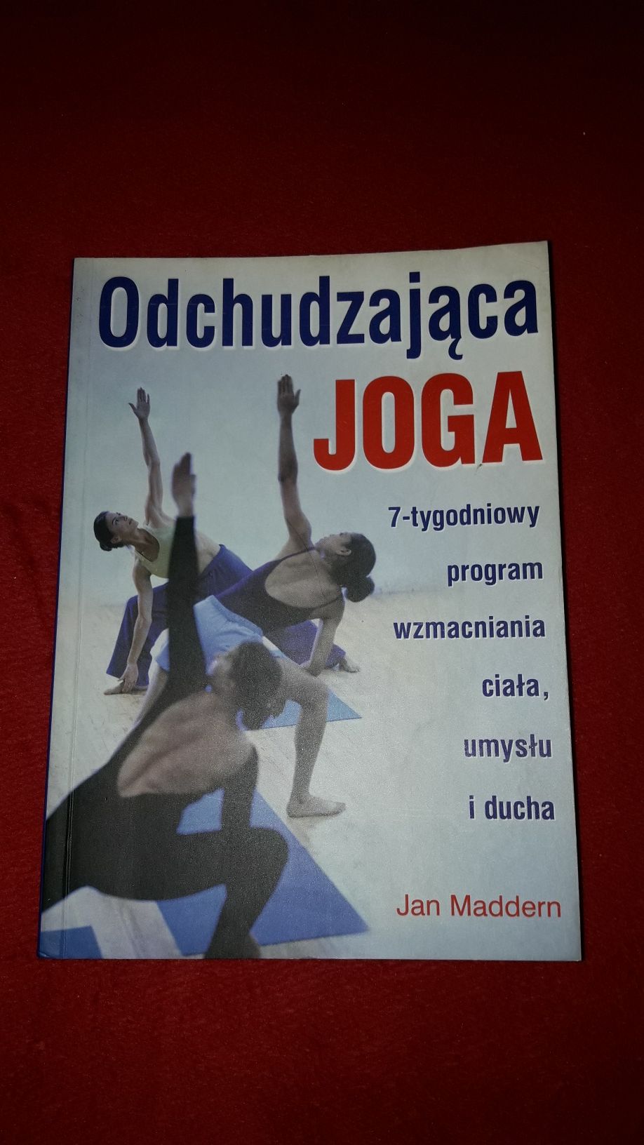 Książka joga odchudzająca.
