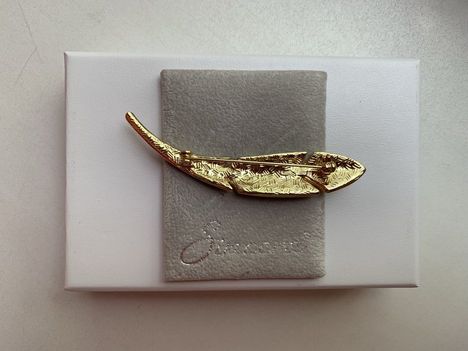 Брошка «Пір’ячко» Sincere