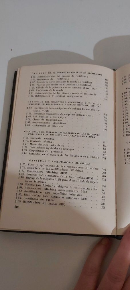 Livro "Trabajos En Las Rectificadoras Cilindricas" - Mir (Raríssimo)