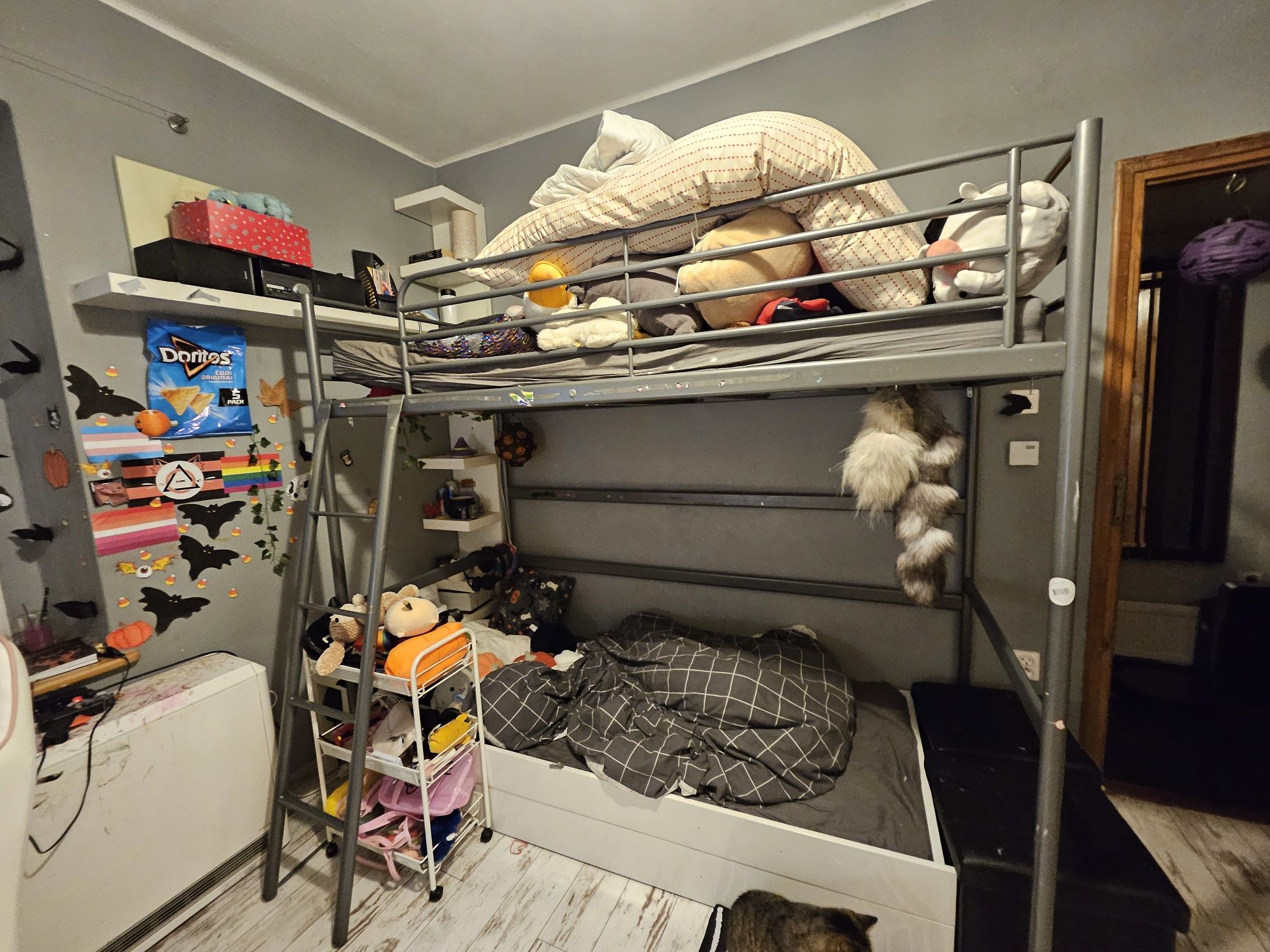 Łóżko piętrowe Svarta Ikea