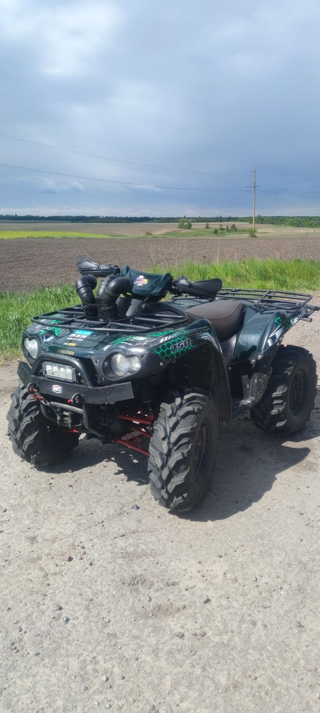 Квадроцикл Kawasaki Brute force 750