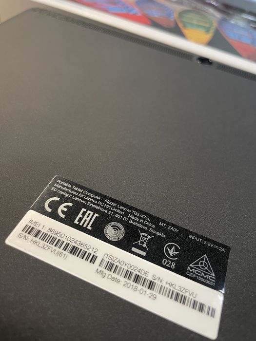 Tablet Lenovo tb3-x70l lte sim FullHD 2gb  32gb igo primo