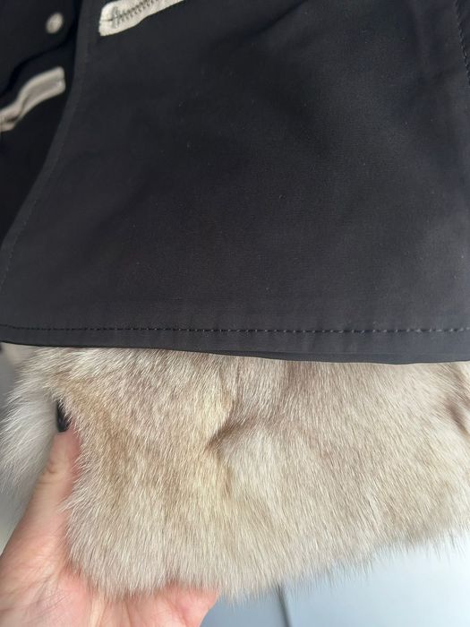 Парка з натурального хутра