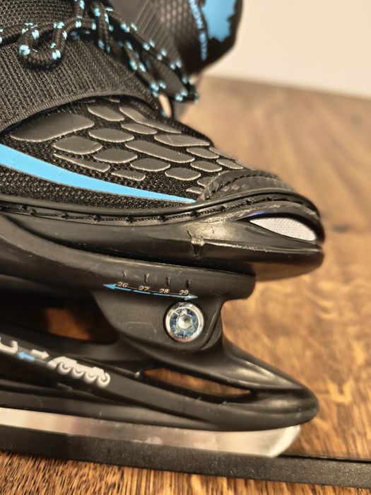 Łyżwy dziecięce 26/29, stan idealny, Decathlon BROYX Snów star