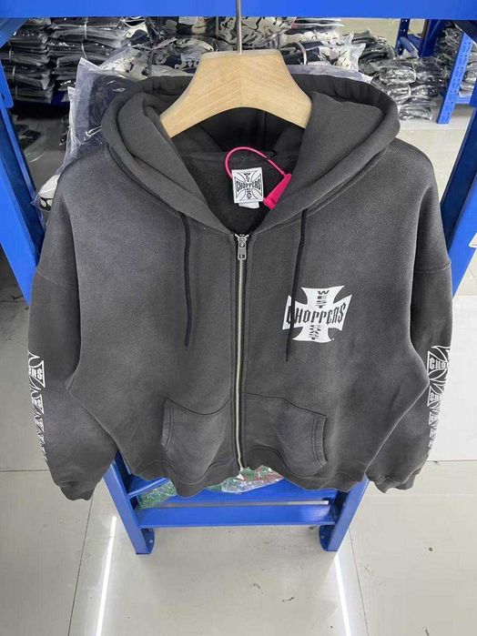 Зіп худі WEST COAST CHOPPERS зіпка zip hoodie кофта y2k sk8