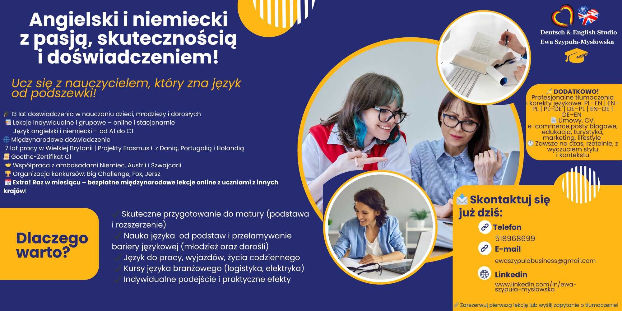 Deutsch & English Studio Ewa Szypuła - Mysłowska