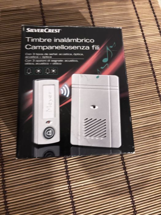 Campainha wifi nova ainda na embalagem