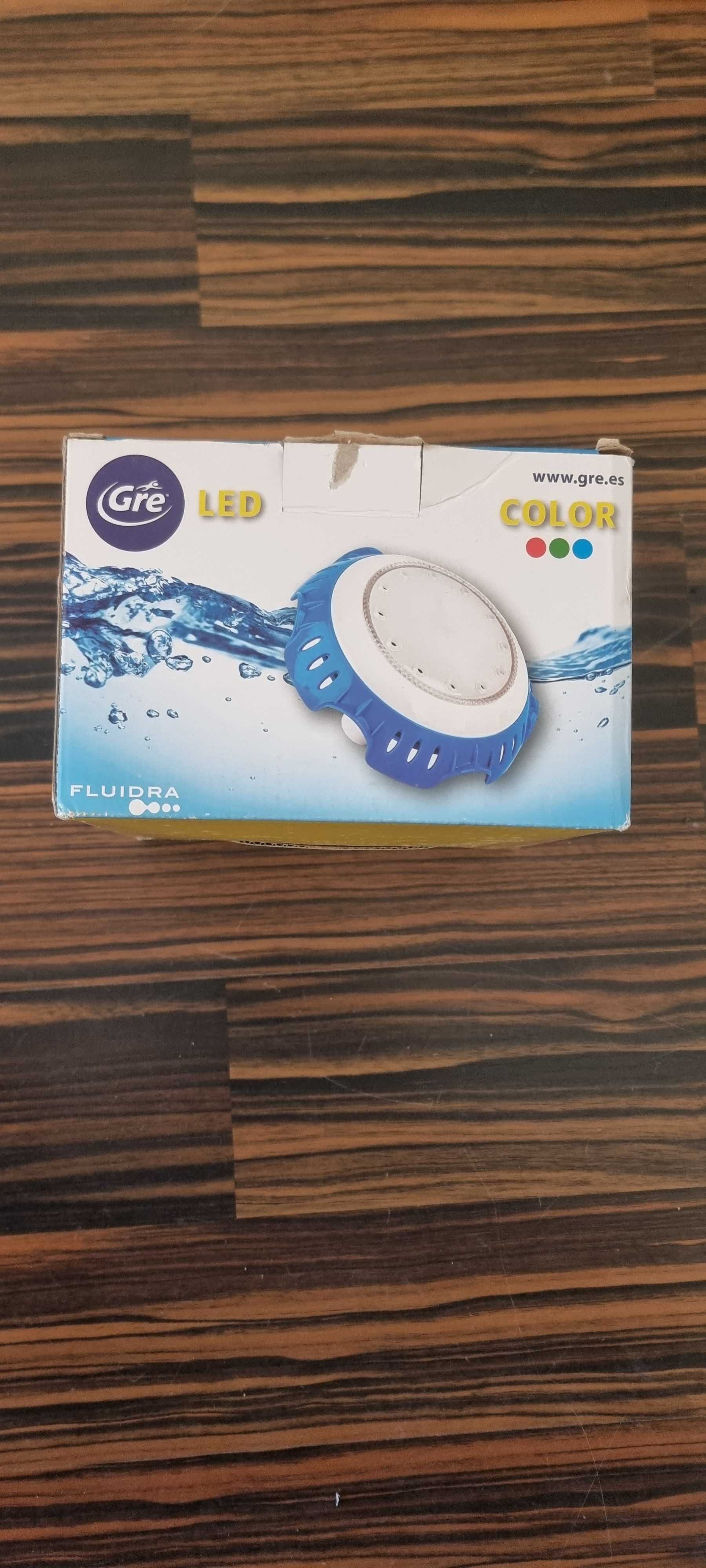 Lâmpada LED piscina (projetor subaquático não precisa de baterias)