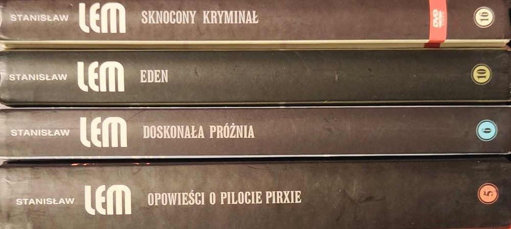 Stanisław Lem - 4 tomy Eden, Opowieści o pilocie Pirxie