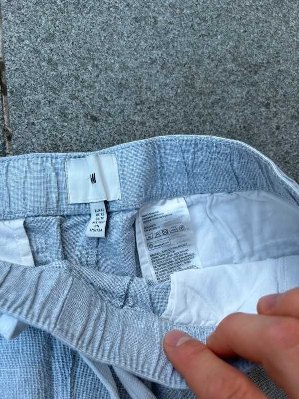 Jak Nowe Białe Krótkie Spodenki Shorty Męskie H&M Jendolite XS