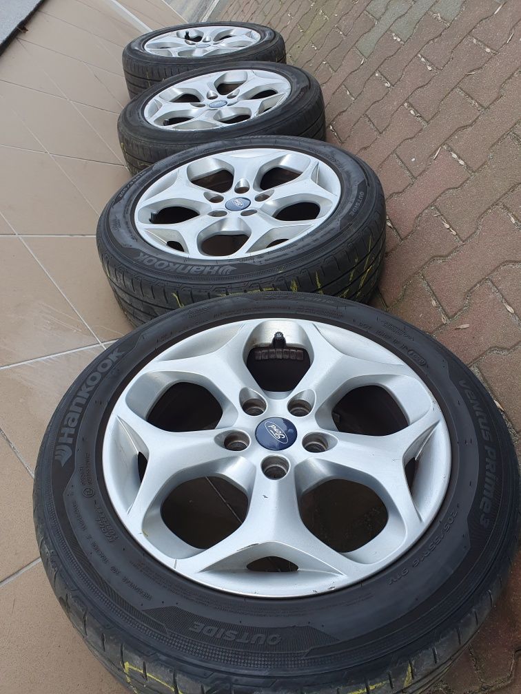 Oryginalne Felgi 16" Ford 5x108 ET50+205.55.16 Hankook