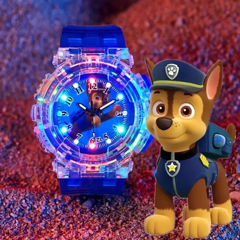 Дитячий наручний годинник з підсвічуванням "Щенячий патруль”