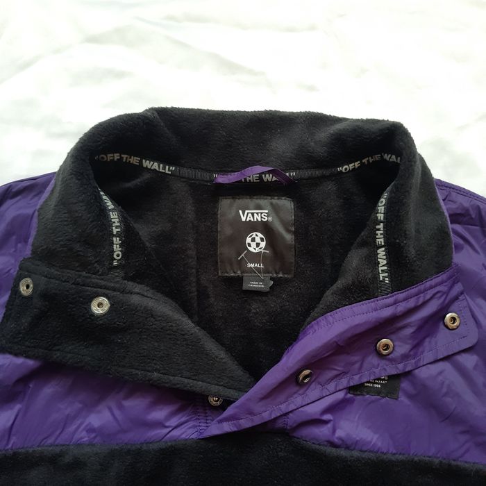 флісовий пуловер кофта vans s