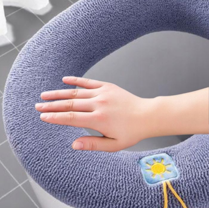 Pokrowiec Na Deskę Sedesową Miękka Nakładka Na Sedes Wc Plusz