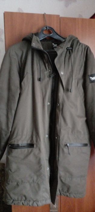 Куртка парка чоловіча Staff тепла зимова довга