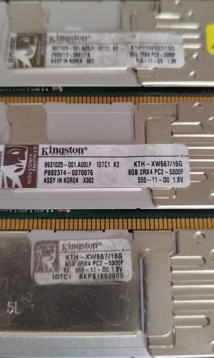Memórias DDR2 para servidor