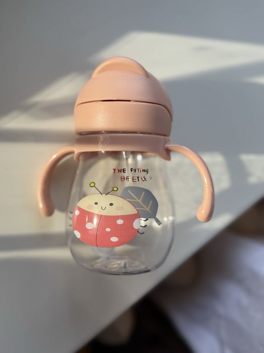 Поїльники-непроливайки з трубочкою (уцінка)