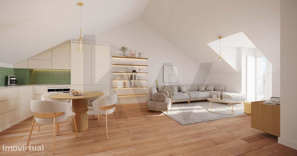 T1 Luminoso no Último Andar, junto à Graça