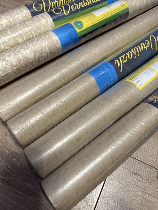 Шпалери 7 рулонів нові з клеєм