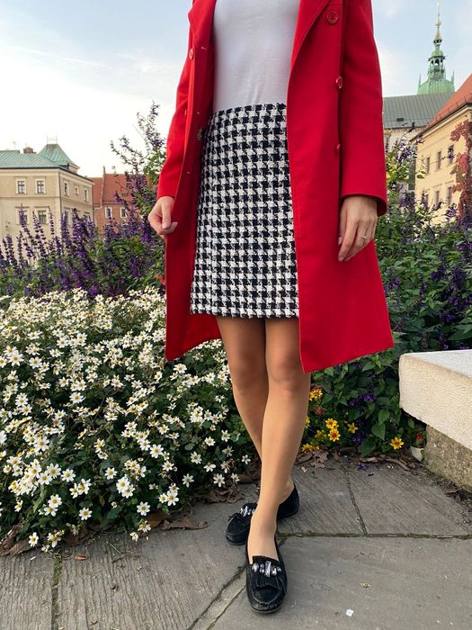 Ciepła spódnica #pepitko