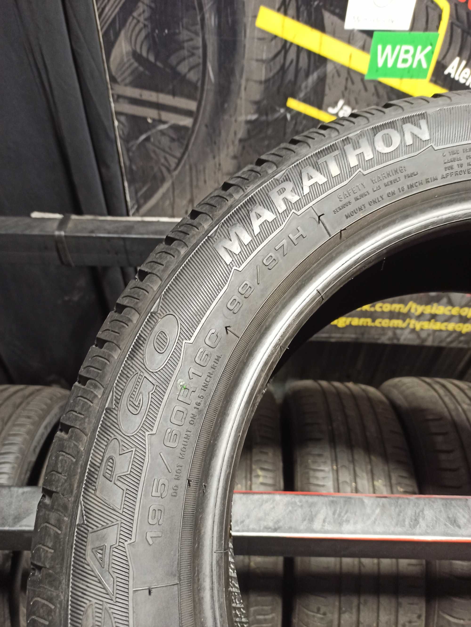 Opony Letnie 195/60/16C GOODYEAR ARGO KOMPLET #1598