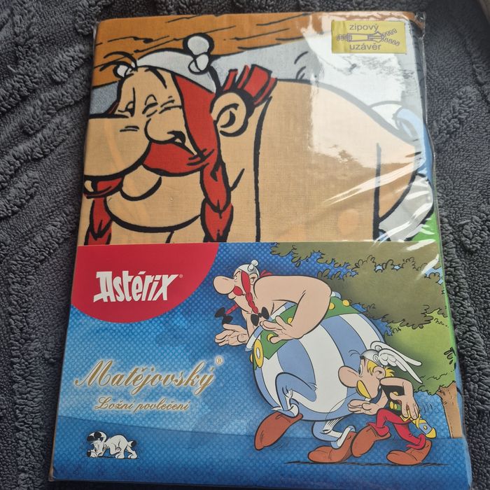 Posciel dziecięca Asterix  140x200 bawelna