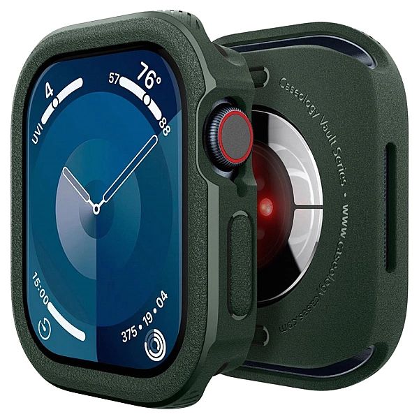 Caseology Vault Apple Watch 10 (46 Mm) Midnight Green