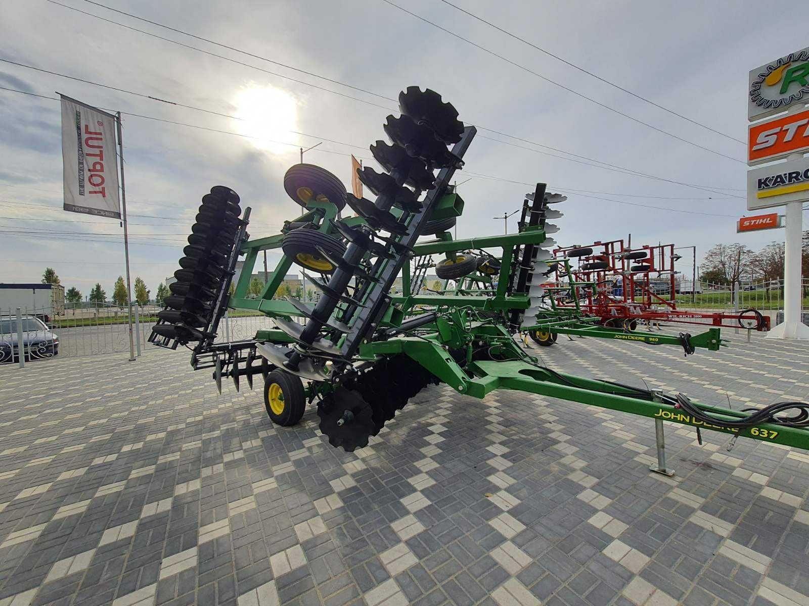 Дискова борона John Deere 637   630  2630