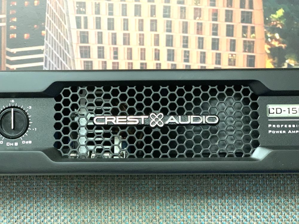 1500W професійний підсилювач звуку Crest Audio CD1500 клас D+