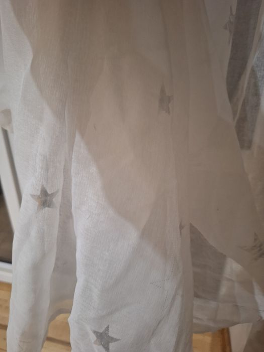 Firanka/zasłonka świąteczna 2 szt.