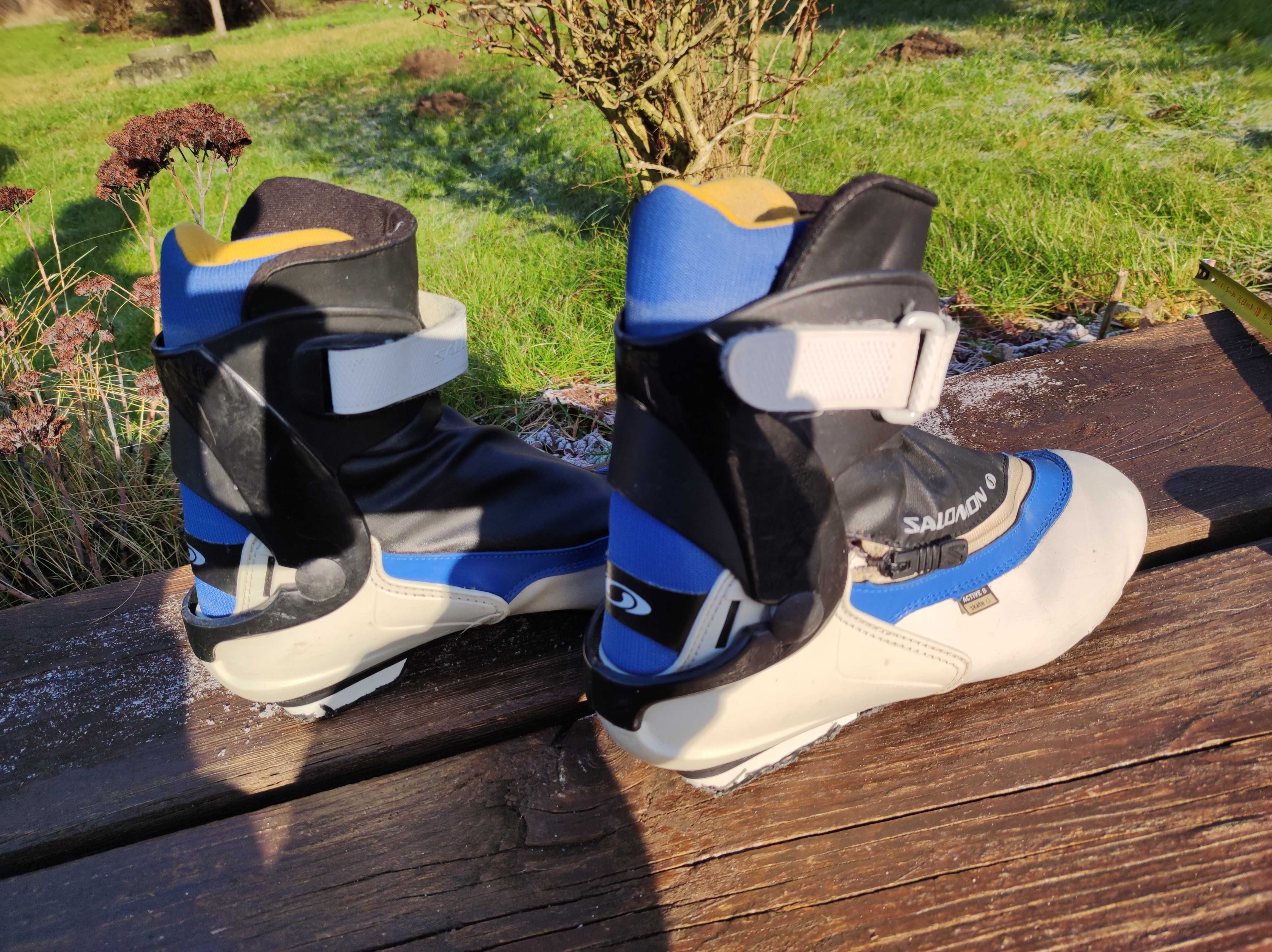 Buty do nart biegowych biegówki Salomon Active 8 skate CL roz 41 1/3