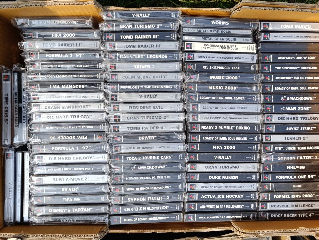 Kolekcja gier Ps1, Ps one, Ps x