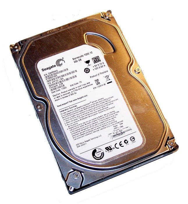 Dysk Seagate Barracuda 7200.12 250GB leżak