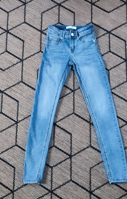 Spodnie jeansowe dżinsy skinny rurki Denim CO 152