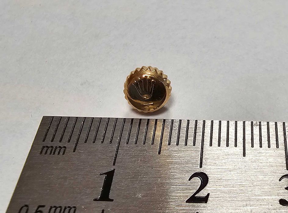Rolex złota oryginalna używana koronka do zegarka