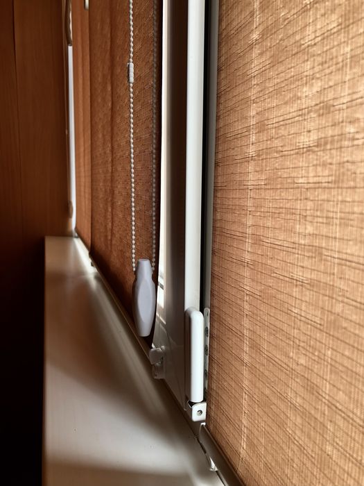 Тканевые ролеты, рулонные шторы, жалюзі день ніч стильне рішення