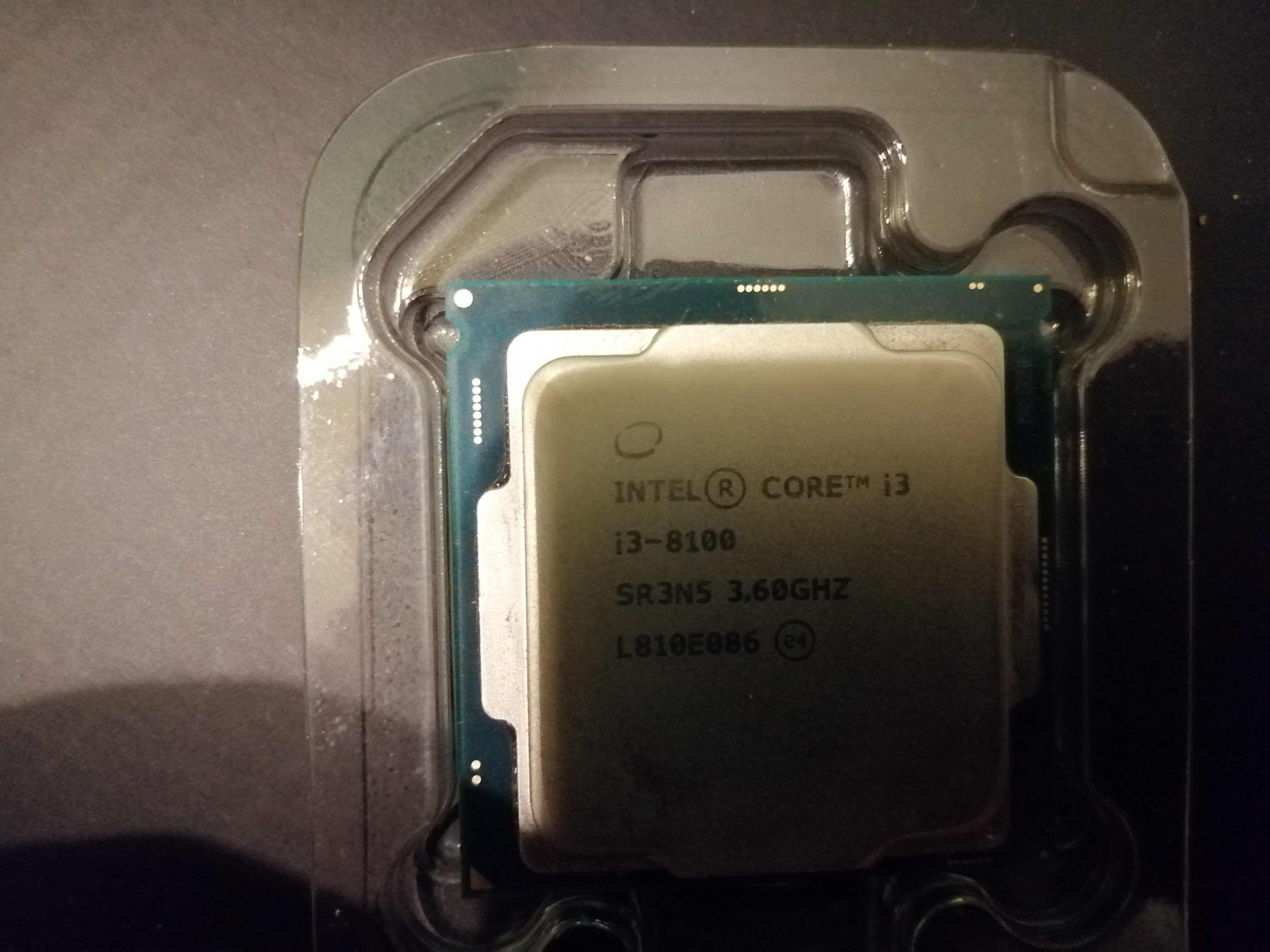 Intel Core i3-8100 3.6ghz, 6MB Cache LGA1151